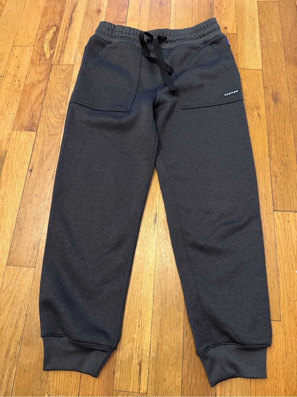 Burton kids Black Fleece Jogger Sweatpants size small - brand new